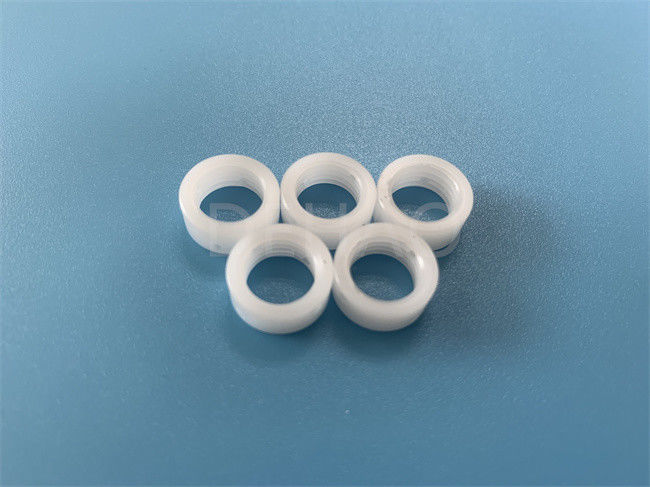 Peças brancas da máquina da transformação de produtos alimentares de POM Acetal Plastic Ring Washer