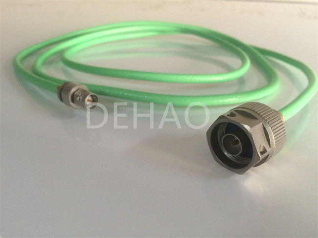 Isolador dos conjuntos de cabo de PTFE para o conector coaxial de 2,92 RF de aço inoxidável